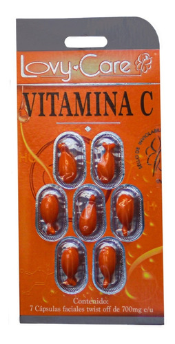 Cápsulas Faciales Vitamina C