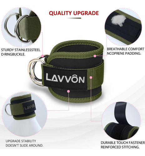 Juego De Almohadillas De Espuma Para Sentadillas Marca Están Verde (army-green)