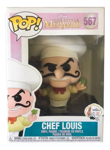 Funko Pop Original Chef Louis - La Sirenita #567