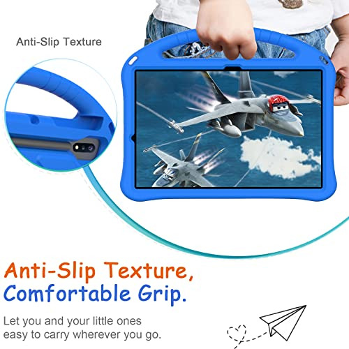 Funda Para Galaxy Tab S7 Fe/s7+/s8+/s9+/s9 Fe+ 12.4 Azul 12.
