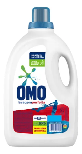 Sabão Líquido Omo Lavagem Perfeita 5L