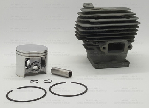 Imagen 2 de 7 de Kit Cilindro Camisa Piston Aros Para Motosierra Stihl Ms 461