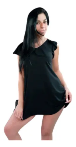 Vestido Bobo Negro Corto MercadoLibre
