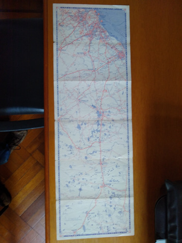Mapa De Rutas Capital Federal A Maipú. Ruta 2 - Aca Ypf 101