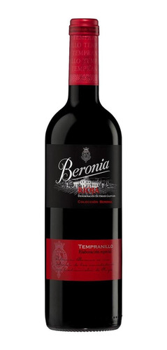 Caja De 6 Vino Tinto Beronia Colección Tempranillo 750 Ml