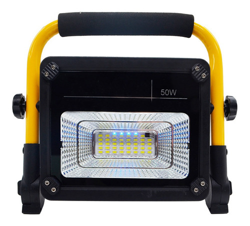 Foco Led 50w Portatil Solar Recargable Emergencia Oferta