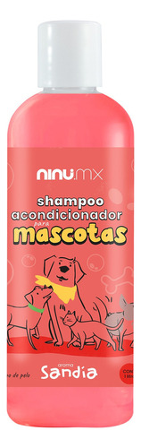 Shampoo Y Ancondicionador Para Perro Ninu 1 Litro Mascota Fragancia Sandía