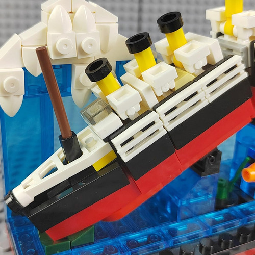 Mikemeng 247 Piezas Moc Rms Crucero Se Hundió Titanic Romper