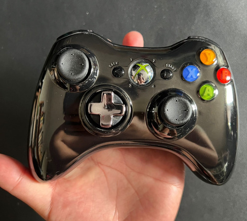 Mando Edición Especial Negro Cromo Original - Xbox 360 (Usado)