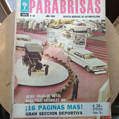 Revista Parabrisas Nº33 Chevrolet 400 Dodge Dart Pininfarina