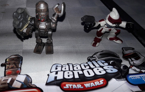 Star Wars Galactic Heroes Ig-86 & Clone Commander Thire Hasb