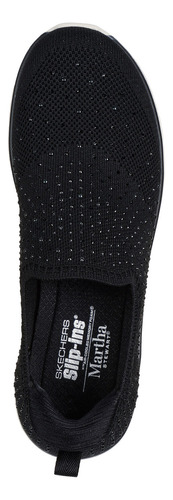 Tenis Mujer Martha Stewart Skechers Slip Ins Virtue Icon Sneaker Comodos Casuales Negro