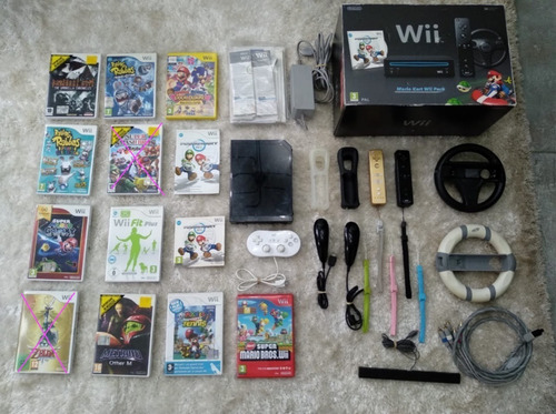 Lote Nintendo Wii + Juegos + Balance Board + Controles | Pal (Usado)