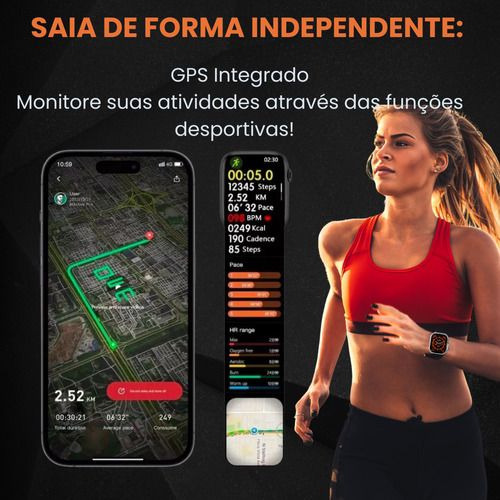 Relógio Microwear Ultra 3 Ai 5g Smartwatch Top Caixa Preto Pulseira Preto Bisel Preto Desenho Da Pulseira Mesh