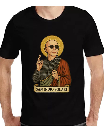 Remera Unisex Indio Solari Santo Personalizada Algodón