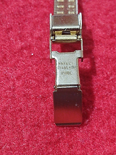 Reloj Mujer, Orient Quartz, Caratula Dorada (vintage). (Usado)