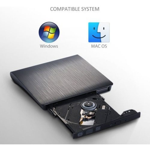 Estados Unidos Usb3.0 Externo Ultra Slim Cd Rw Cd-rom Escrit