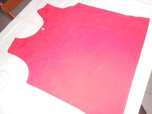 Musculosa Roja Clasica Delicada Muy Bonita!!
