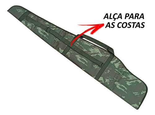 Kit Capa Camuflada 120cm + Limpeza Ntk + 2 Chumbinhos 5.5mm