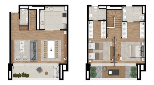 Duplex Residencial Para Venda, Cerqueira César, São Paulo - Ad5413. - Ad5413-inc