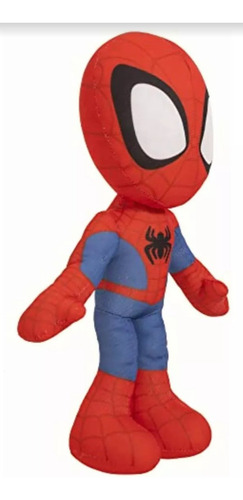 Spiderman Con Sonido, Dice Frases De Superheroes, 30 Cm. Azul Acero