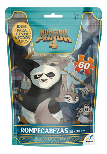 Rompecabezas 60 Piezas Kung Fu Panda Juego Infantil