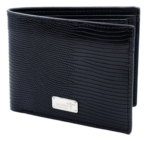 Cartera Hombre Argento By Aldo Conti (ha165) Color Negro