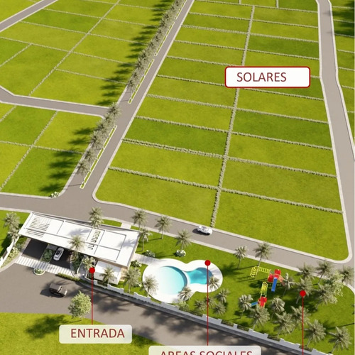 Venta De Solares En San Cristobal A Solo 5 Min. De Playa