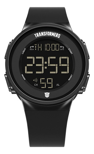 Reloj Electrónico Impermeable Transformers Student