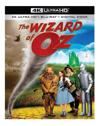 4k Ultra Hd + Blu-ray The Wizard Of Oz / El Mago De Oz 1939