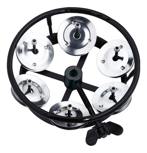 Pandereta Para Hihat Meinl Thh1bk Sonajas De Acero Prm