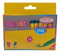 Comprar Crayones 12 Colores Artel