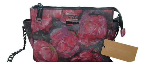 Bolso Steve Madden Bolsa Flores Dama Logo Original Mujer