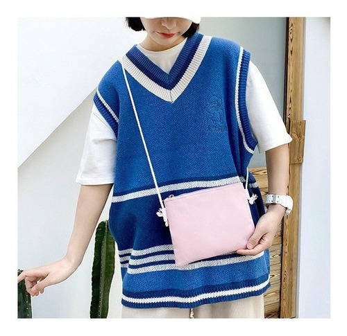 A Mochila Kawaii Lindo Estudiante De Gran Capacidad