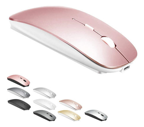 Mouse Inalambrico Klo Bluetooth Pink