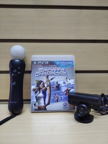 Kit Move Playstation 3 + Juego Sports Champions Original Ps3 (Reacondicionado)