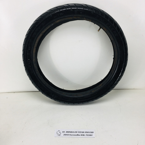 Pneu +camara Moto Maggion Aro 18 Red Panda 90/90-18 Seminovo (Usado)