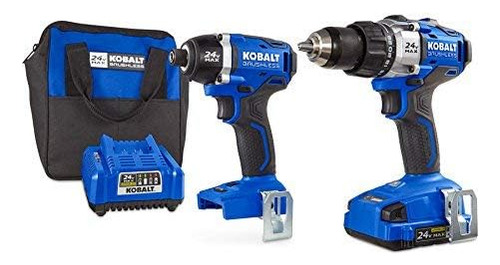 Kobalt 24 V Max Brushless 2 Combo Kit Para Herramientas #