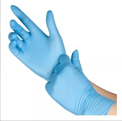 Guantes De Nitrilo Examinacion Ch-med-gde X 100 Unidades