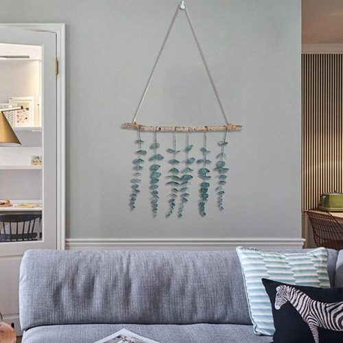 Hojas De Sándalo Decoración De Pared Vid Verde Boda