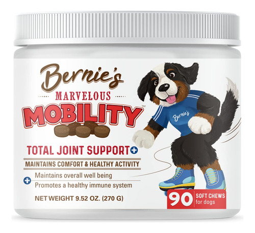 Bernie's Marvelous Mobility - Suplemento Diario Para Cadera 