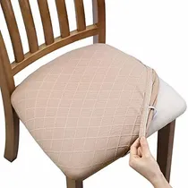 Comprar Fundas Elásticas Asientos De Sillas De Comedor  Extraã...