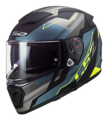 Casco Cerrado Ls2 Breaker Beta Cobalto Moteros