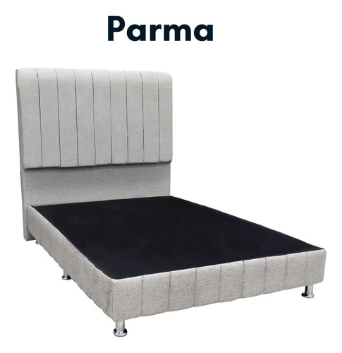 Set Parma Base + Cabecera Para Cama Queen Size