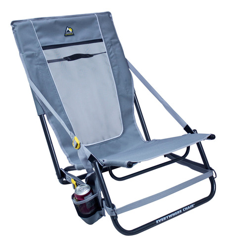 Gci Outdoor Everywhere Silla Portatil Hillside, Gris Mercuri