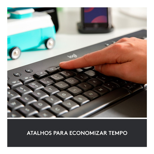 Teclado Sem Fio Logitech Signature K650 Bluetooth Us Branco