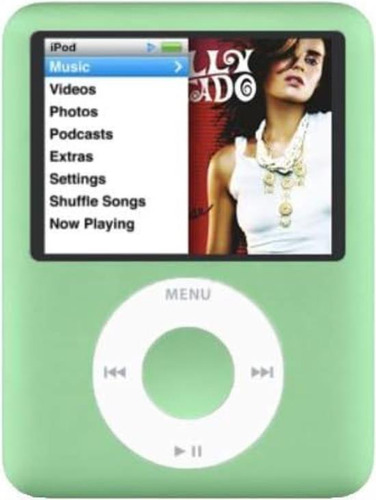 M-player iPod Nano 3.ª Generación (8 Gb, Verde)