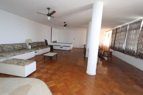 Cobertura Duplex - Alto Luxo - Posto 6 Atlantica, 430m2 2 Salões, 4 Quartos-suite 2 Vagas, Vista Total Posto 6 Ao Leme. - Ap8068