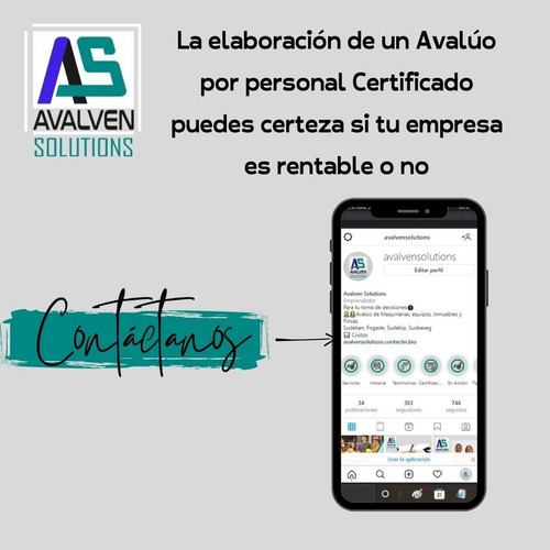 Imagen 2 de 2 de Avalúos De Muebles, Inmuebles, Maquinarias, Empresas, Finca.