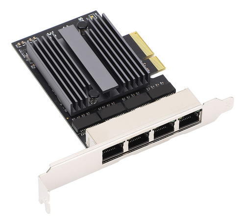 Placa Nic Gigabit De 4 Portas Ethernet 8 Indicadores Led 2.5